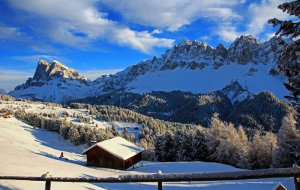 Winterwandern in den Dolomiten